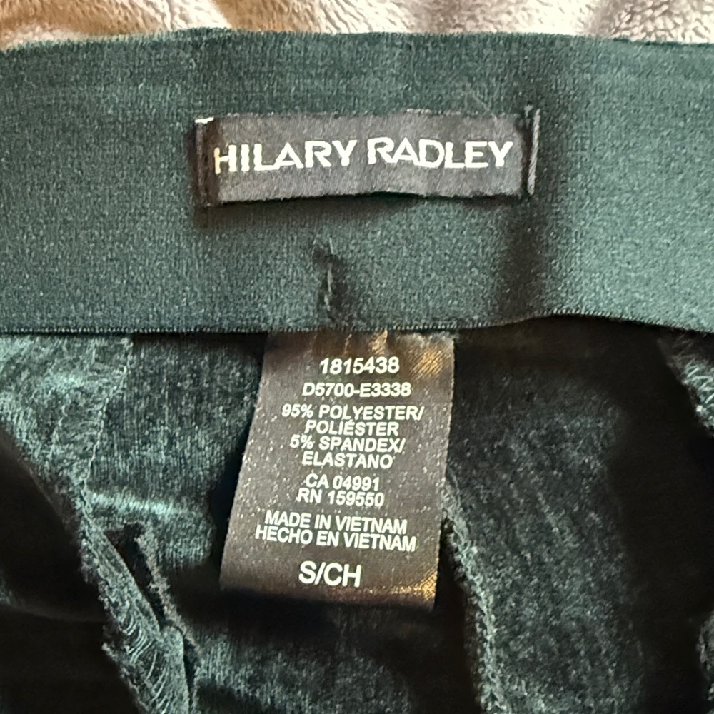 Green velvet dress pant - Picture 4 of 6